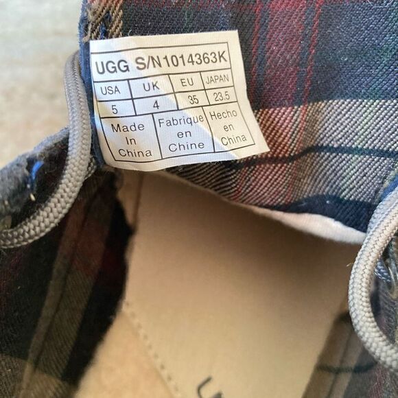 UGG Treadlite Canoe Blue Suede Neumel Chukka Sneaker Shoe, Size 5 - Picture 9 of 14